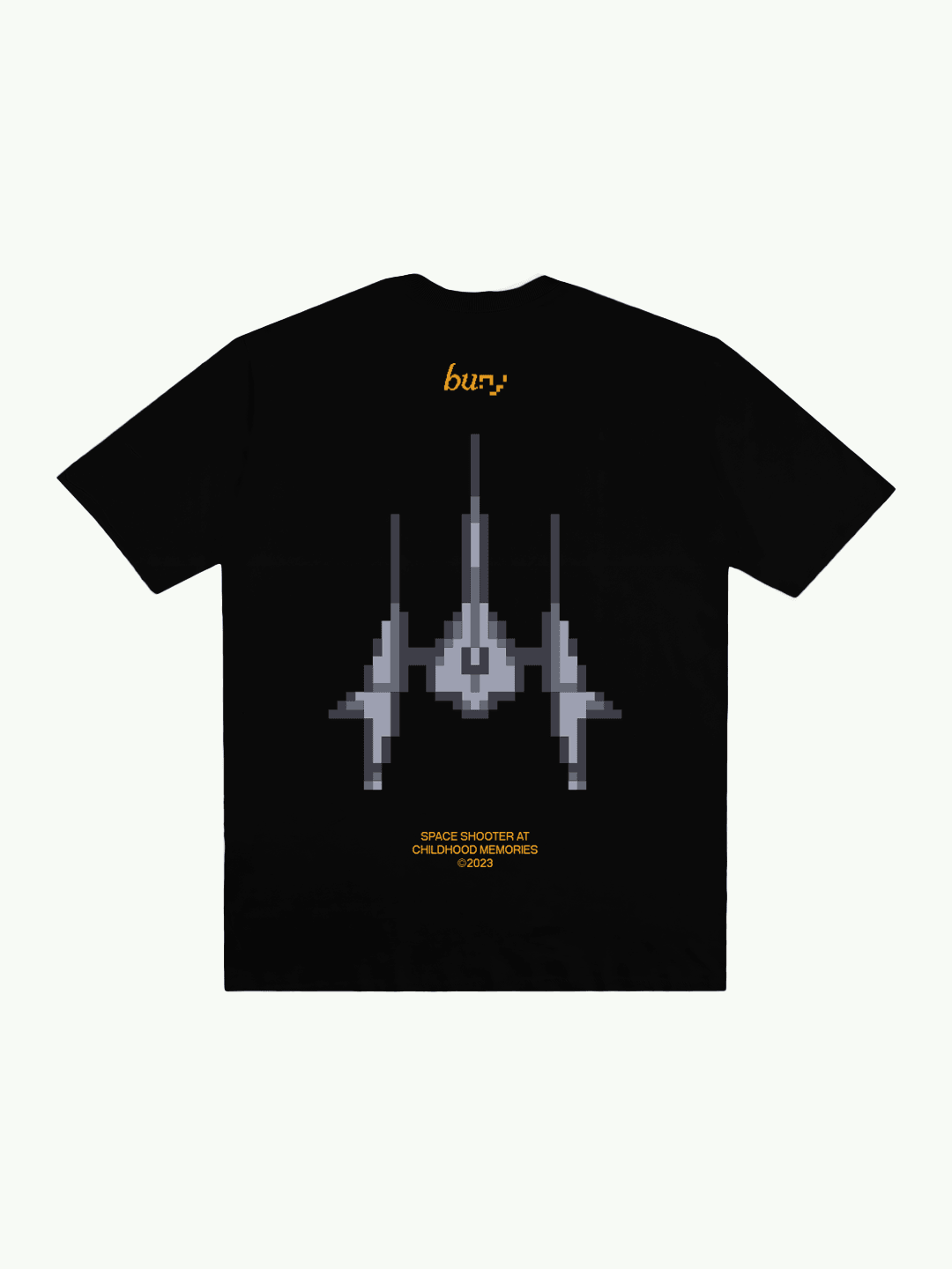 CAMISETA SPACE SHOOTER BLACK