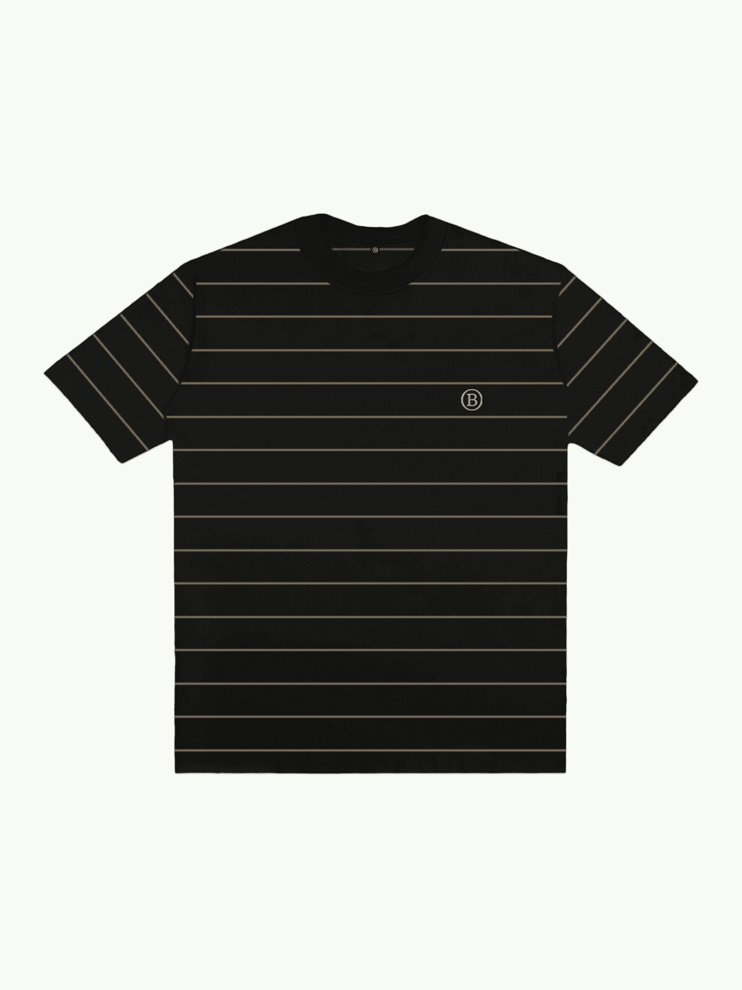 CAMISETA BASIC STRIPE BLACK