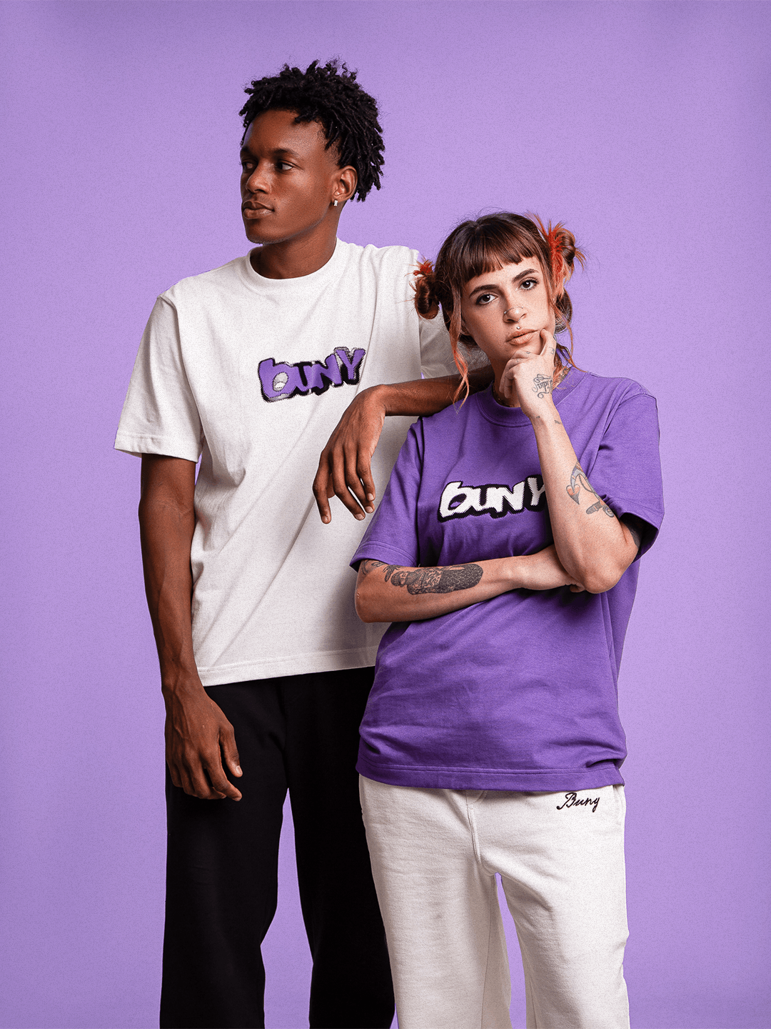 CAMISETA NOISE LILÁS - Buny