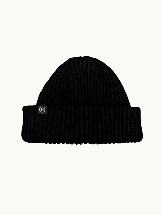 GORRO CANELADO - BLACK