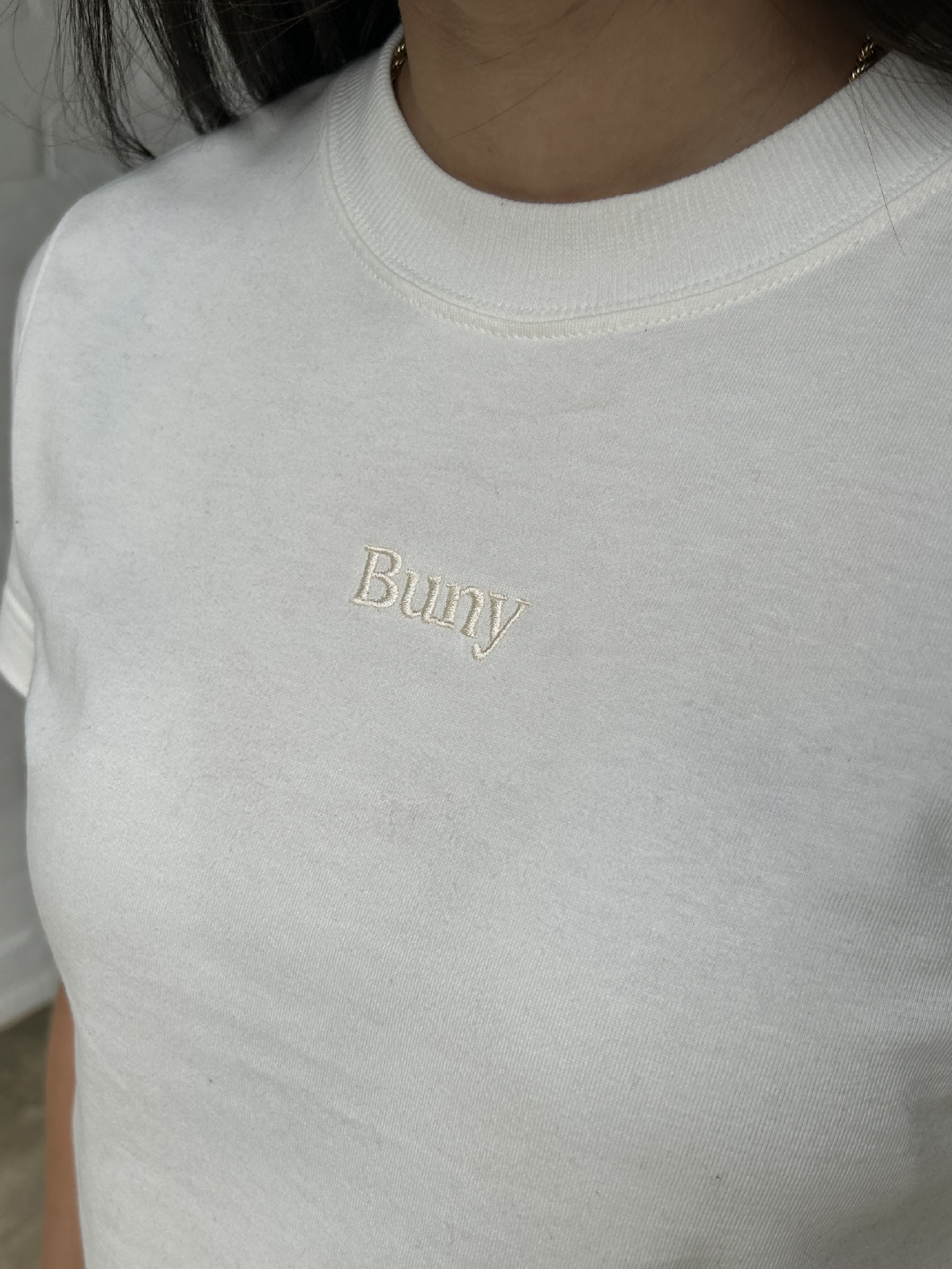 BABY TEE BUNY OFF WHITE